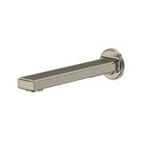 Manifesto™ Wall Mount Tub Spout - Brushed Nickel | Model Number: MF80BN
