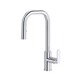Arca™ Pull-Down Kitchen Faucet With U-Spout - Chrome | Model Number: AASQ201C