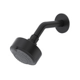 4" 3-Function Showerhead With Arm - Black | Model Number: 358BK
