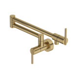 Transitional Pot Filler - Antique Gold | Model Number: PI62W1LMAG