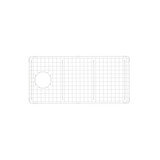 Wire Sink Grid for ALUM3319WS Kitchen Sink - Biscuit | Model Number: WSGALUM3319WSBS