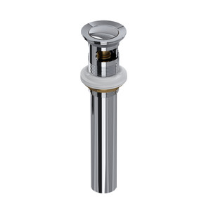 Lavatory Push Drain With Overflow - Polished Chrome | Model Number: 0127DOFAPC