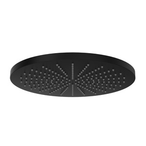 12 Inch Rodello Circular Rain Showerhead - Matte Black | Model Number: 1079/8MB - Product Knockout
