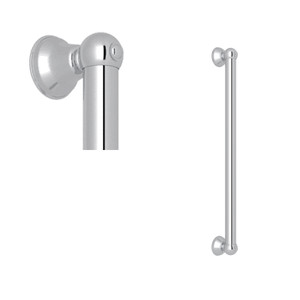 24 Inch Decorative Grab Bar - Polished Chrome | Model Number: 1251APC - Product Knockout