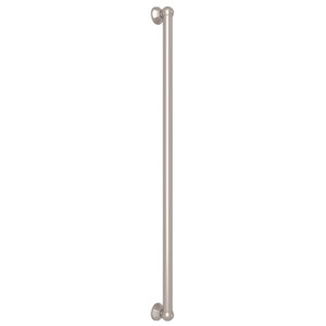 DISCONTINUED-42 Inch Palladian Decorative Grab Bar - Satin Nickel | Model Number: 1280STN - Product Knockout