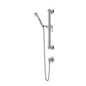 Handshower Set With 24" Grab Bar And Single Function Handshower - Polished Chrome | Model Number: 1282APC