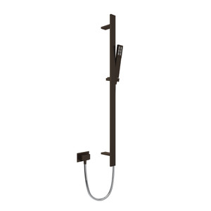 DISCONTINUED Handshower Set With 36" Slide Bar and Single Function Handshower - Tuscan Brass | Model Number: 1340TCB