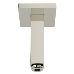 3 Inch Modern Square Ceiling Mount Shower Arm - Polished Nickel | Model Number: 1510/3PN - Product Knockout