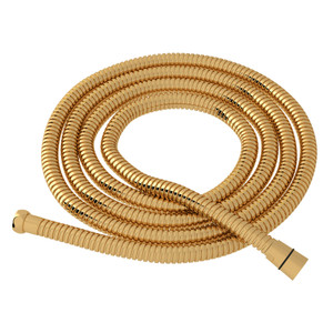 79 Inch Metal Shower Hose Assembly - Italian Brass | Model Number: 16295/79IB - Product Knockout