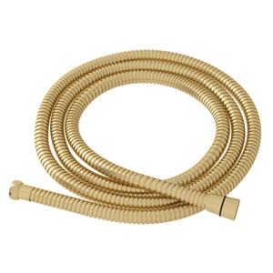 59 Inch Metal Shower Hose Assembly - Satin Unlacquered Brass | Model Number: 16295SUB - Product Knockout