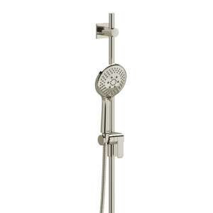 Handshower Set With 36 Inch Slide Bar and 4-Function Handshower  - Polished Nickel | Model Number: 2020PN - Product Knockout