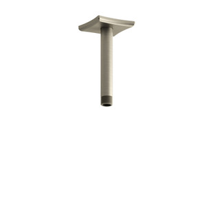 Bras de douche de plafond 6" avec rosace carrée - Nickel brossé  | Numéro de modèle: 528BN - Produit épuisé