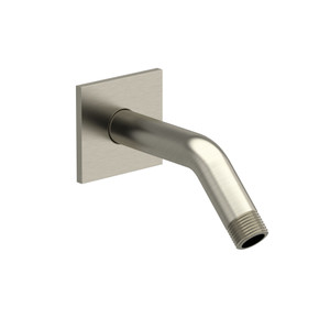 5 Inch Wall Mount Shower Arm With Square Escutcheon  - Brushed Nickel | Model Number: 546BN - Product Knockout