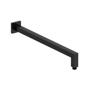 21" Wall Mount Shower Arm - Black | Model Number: 547BK