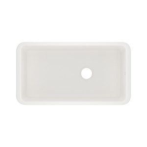Allia Fireclay Single Bowl Undermount Kitchen Sink - Pergame | Model Number: 6497-68 - Product Knockout