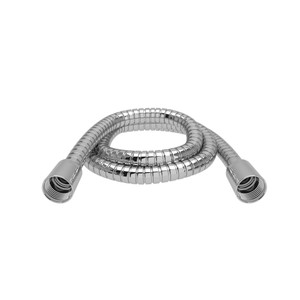 150 cm (59") Double Interlock Flexible Hose, Swivel And 2 Check Valves - Chrome | Model Number: 7259C