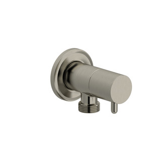 Handshower Outlet With Shutoff Valve  - Brushed Nickel | Model Number: 739BN - Product Knockout