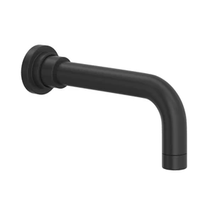 Lombardia® Wall Mount Tub Spout - Matte Black | Model Number: A2203MB