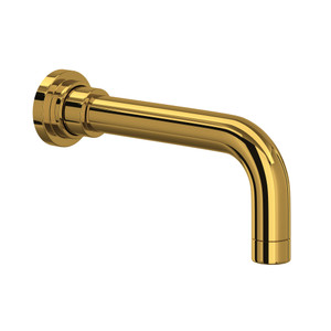 Lombardia Wall Mount Tub Spout - Unlacquered Brass | Model Number: A2203ULB - Product Knockout