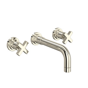 Lombardia® Wall Mount Lavatory Faucet Trim - Polished Nickel | Model Number: A2207XMPNTO-2
