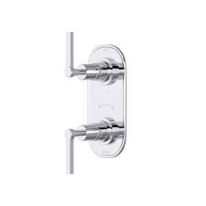 DISCONTINUED Lombardia® 1/2" Thermostatic Trim With Diverter - Polished Chrome | Model Number: A4264LMAPC