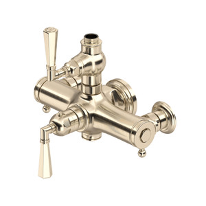 Palladian Exposed Thermostatic Valve - Satin Nickel with Metal Lever Handle | Model Number: A4817LMSTN - Product Knockout