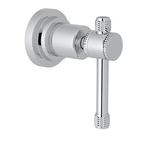 Campo Trim for Volume Control and 4-Port Dedicated Diverter - Polished Chrome with Industrial Metal Lever Handle | Model Number: A4912ILAPCTO - Product Knockout