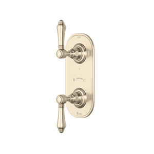 DISCONTINUED 1/2" Thermostatic Trim With Diverter - Satin Nickel | Model Number: A4964LMSTN