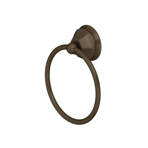 Palladian Wall Mount Towel Ring - Tuscan Brass | Model Number: A6885TCB - Product Knockout