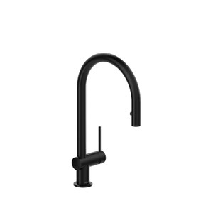 Azure™ Pull-Down Kitchen Faucet With Single Spray - Black | Model Number: AZ101BK