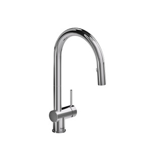 Azure Pulldown Kitchen Faucet  - Chrome | Model Number: AZ201C - Product Knockout