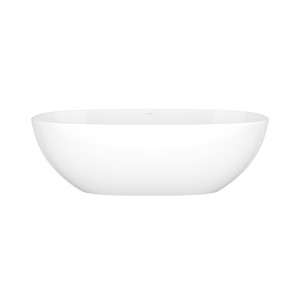 Barcelona 67" x 32" Freestanding Soaking Bathtub With Void - Standard White (Gloss) | Model Number: BA2-N-SW-NO