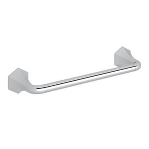 Bellia Wall Mount 12 Inch Single Towel Bar - Polished Chrome | Model Number: BE100-APC - Product Knockout