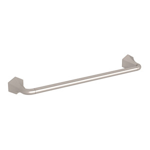 Bellia Wall Mount 18 Inch Single Towel Bar - Satin Nickel | Model Number: BE101-STN - Product Knockout