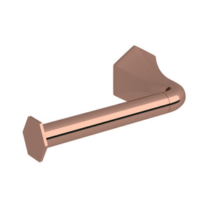 Bellia Wall Mount Open Toilet Paper Holder - Rose Gold | Model Number: BE400-RG - Product Knockout