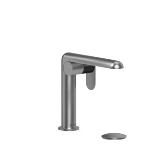 DISCONTINUED Ciclo™ Single Handle Lavatory Faucet - Brushed Chrome/Black | Model Number: CIS01BCBK-10
