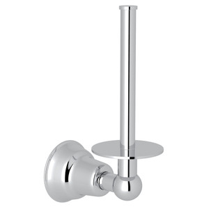 DISCONTINUED-Arcana Wall Mount Spare Toilet Paper Holder - Polished Chrome | Model Number: CIS19APC - Product Knockout