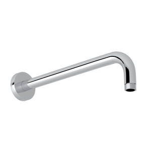 Bellia 11 13/16 Inch Wall Mount Shower Arm - Polished Chrome | Model Number: DSA13750-APC - Product Knockout