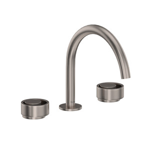 Eclissi™ Widespread Lavatory Faucet With C-Spout - Satin Nickel | Model Number: EC08D3IWSTN