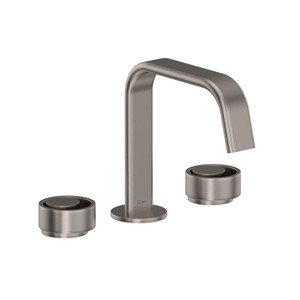 Eclissi™ Widespread Lavatory Faucet With U-Spout - Satin Nickel | Model Number: EC09D3IWSTN