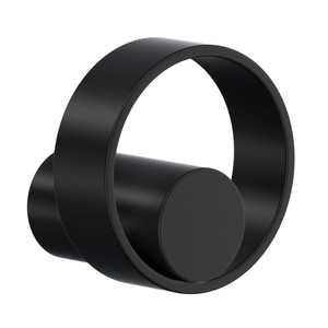 Eclissi™ Robe Hook - Matte Black | Model Number: EC25WRHMB