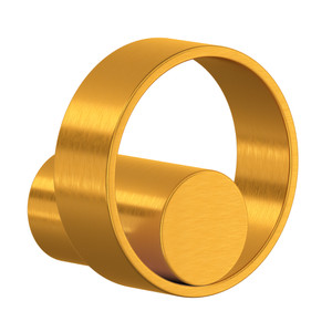 Eclissi Robe Hook - Satin Gold | Model Number: EC25WRHSG - Product Knockout
