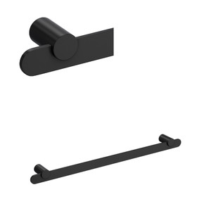 Eclissi™ 24" Towel Bar - Matte Black | Model Number: EC25WTB24MB