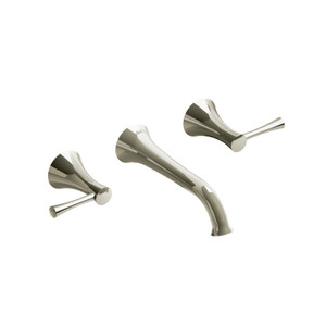 Edge Wall Mount Lavatory Faucet - Polished Nickel | Model Number: ED03LPN