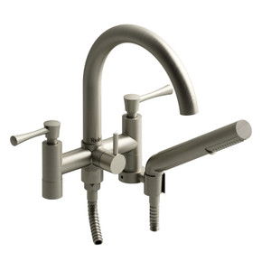 Edge Exposed Tub Filler Without Risers - Brushed Nickel | Model Number: ED06LBN