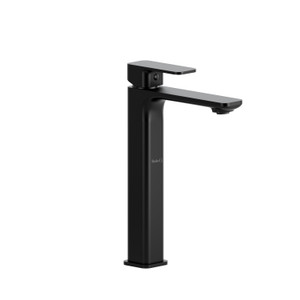 DISCONTINUED-Equinox Single Handle Tall Bathroom Faucet - Black | Model Number: EQL01BK-10 - Product Knockout