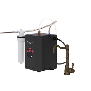 Ensemble réservoir, filtre et dispensateur à eau chaude Acqui® - Tuscan Brass - Laiton toscan | Numéro de modèle: GKIT1445LMTCB-2