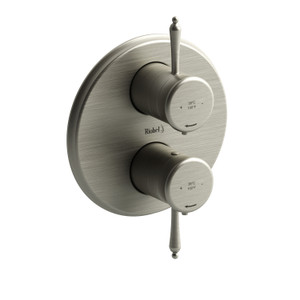 DISCONTINUED Classic 3/4" Therm & Pressure Balance Multi-Function System - Brushed Nickel | Model Number: GN83BN