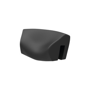 Napoli Headrest 11-5/8 Inch W x 6 Inch H - Black | Model Number: HR-NAP-BK - Product Knockout