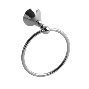 Hudson Towel Ring  - Chrome | Model Number: HU7C - Product Knockout